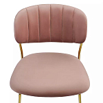 Стул Singer Chair без подлокотников Розовый Велюр варинант исполнения - 5 | Loft Concept в Орле