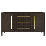 Буфет Primo с тремя ящиками и двумя фасадами Темный орех варинант исполнения - 9 | Loft Concept в Орле