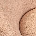 Кресло розовое с обивка из искусственного каракуля Iconic Creation варинант исполнения - 3 | Loft Concept в Орле