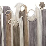 Настенный декор с бахромой белого и бежевого цвета Abstraction I варинант исполнения - 1 | Loft Concept в Орле