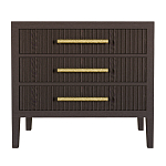 Тумба Primo  с тремя ящиками шпон темный орех варинант исполнения - 1 | Loft Concept в Орле