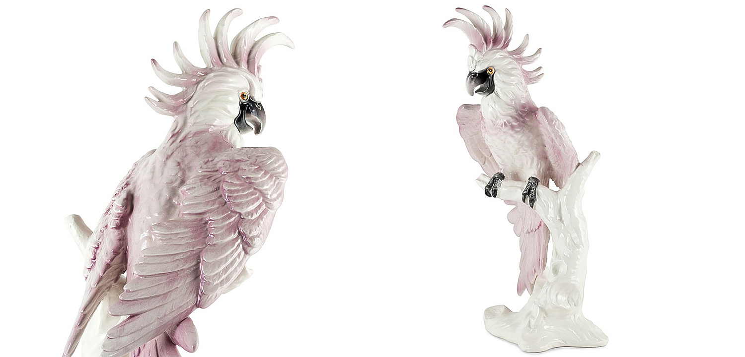 Статуэтка Cookatoo Bisc. Pink Статуэтка Cookatoo Bisc. Pink - Loft-Concept в Орле