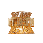 Подвесной светильник с абажуром из натуральных материалов Light Inside the Cell варинант исполнения - 1 | Loft Concept в Орле