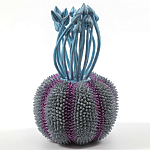 Статуэтка тропический фрукт Pandora Tropical Fruit Grey Lilac Blue Flowers варинант исполнения - 2 | Loft Concept в Орле