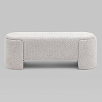 Банкетка Taks букле светло-серый варинант исполнения - 4 | Loft Concept в Орле