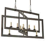 Люстра из пересекающихся прямоугольных элементов Intersecting Rectangles варинант исполнения - 3 | Loft Concept в Орле