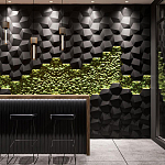 Гипсовая 3D панель с принтографией PM-30 варинант исполнения - 1 | Loft Concept в Орле