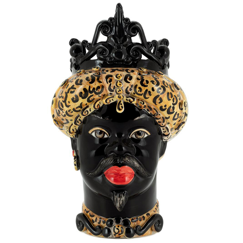 Ваза Abhika VASE MORO MAN MEDIUM Коричневый Ваза Abhika VASE MORO MAN MEDIUM Коричневый в Орле | Loft Concept