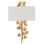 Бра с прямоугольным абажуром и каркасом в виде лепестков клевера Hanging Clover варинант исполнения - 3 | Loft Concept в Орле