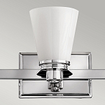 Бра для ванных комнат с белыми стеклянными конусными плафонами Hinkley варинант исполнения - 2 | Loft Concept в Орле