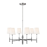 Люстра с 6-ю белыми конусными плафонам Generation Lighting варинант исполнения - 2 | Loft Concept в Орле