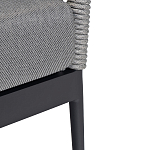 Кресло уличное темно-серое Street Bliss варинант исполнения - 5 | Loft Concept в Орле