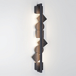 Бра вертикальное с черными кругами и квадратами Gravyura варинант исполнения - 5 | Loft Concept в Орле