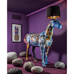 Большой Торшер Лошадь с ручной авторской росписью Feral Stallion варинант исполнения - 1 | Loft Concept в Орле