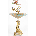 Фарфоровая чаша Фонтан птиц Verena варинант исполнения - 3 | Loft Concept в Орле