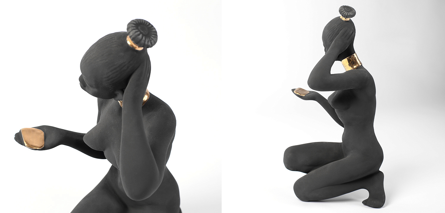 Статуэтка African Woman Sitting Statuette Статуэтка African Woman Sitting Statuette - Loft-Concept в Орле