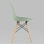 Пластиковый стул на ножках из массива бука Eames Mint варинант исполнения - 2 | Loft Concept в Орле
