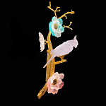 Бра с цветочным декором и птичкой Miscellaneous herbs варинант исполнения - 2 | Loft Concept в Орле