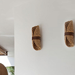 Бра плетеное из ротанга Chainmail варинант исполнения - 4 | Loft Concept в Орле