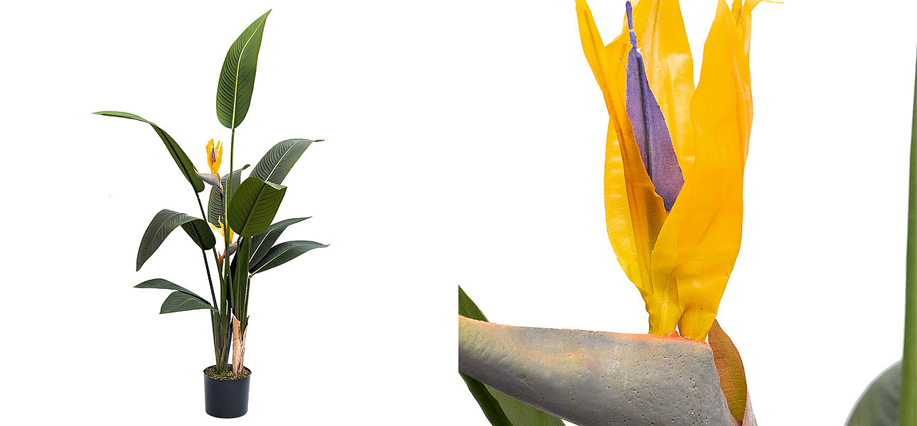Искусственная Strelitzia Reginae Искусственная Strelitzia Reginae - Loft-Concept в Орле