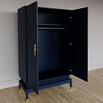 Платяной шкаф Elsa Dreams Blue с 2-мя фасадами варинант исполнения - 4 | Loft Concept в Орле