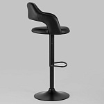 Барный стул черного цвета Strohach варинант исполнения - 2 | Loft Concept в Орле