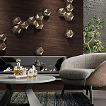 Гипсовая 3D панель с принтографией PM-41 варинант исполнения - 1 | Loft Concept в Орле