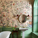 Обои ручная роспись Houghton Edo Blush варинант исполнения - 1 | Loft Concept в Орле