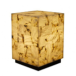 Торшер прямоугольный из натурального камня Calcite Geometry варинант исполнения - 6 | Loft Concept в Орле