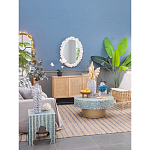 Зеркало овальное с багетом в виде кораллов Coral Dеcor варинант исполнения - 4 | Loft Concept в Орле