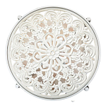 Журнальный столик из натурального дерева в винтажном стиле Openwork Coffee Table варинант исполнения - 2 | Loft Concept в Орле