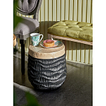 Приставной столик с фактурой под натуральное дерево Immortality варинант исполнения - 4 | Loft Concept в Орле