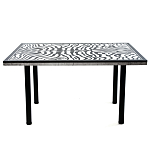 Стол обеденный из натурального мрамора Marble BW Accent Table варинант исполнения - 1 | Loft Concept в Орле