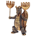 Подсвечник Дракон Dragon with Two Candlesticks варинант исполнения - 8 | Loft Concept в Орле