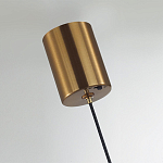 Подвесной светильник с шарообразным плафоном из белого алебастра Cryptocrystalline Stone варинант исполнения - 4 | Loft Concept в Орле