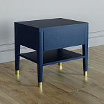 Прикроватная тумбочка с ящиком Elsa Dreams Blue варинант исполнения - 4 | Loft Concept в Орле