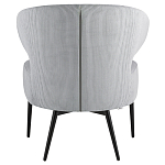 Современное мягкое кресло на металлических ножках Rakush Grey варинант исполнения - 3 | Loft Concept в Орле