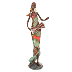 Фигурка негритянка с барабаном Ethno girl варинант исполнения - 1 | Loft Concept в Орле