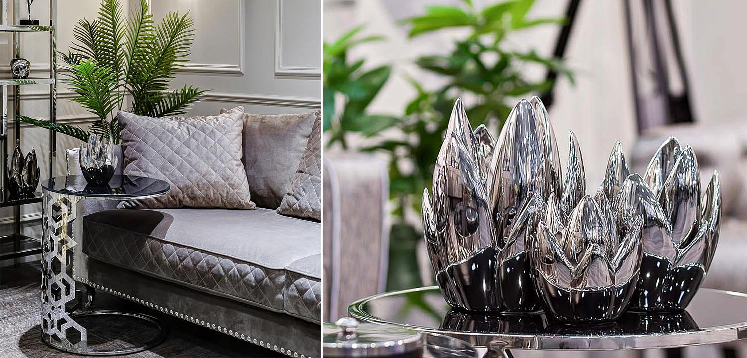 Подсвечник Solange silver Подсвечник Solange silver - Loft-Concept в Орле