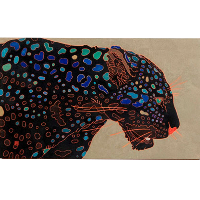 Картина Чёрный Ягуар Black Predatory Jaguar Мульти Картина Чёрный Ягуар Black Predatory Jaguar Мульти в Орле | Loft Concept