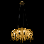 Люстра круглая подвесная с металлическими дугами и длинными цепочками 80 см Atlantis Chain варинант исполнения - 13 | Loft Concept в Орле