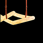 Люстра подвесная с фигурным светодиодным плафоном Calcite Figural Light варинант исполнения - 2 | Loft Concept в Орле