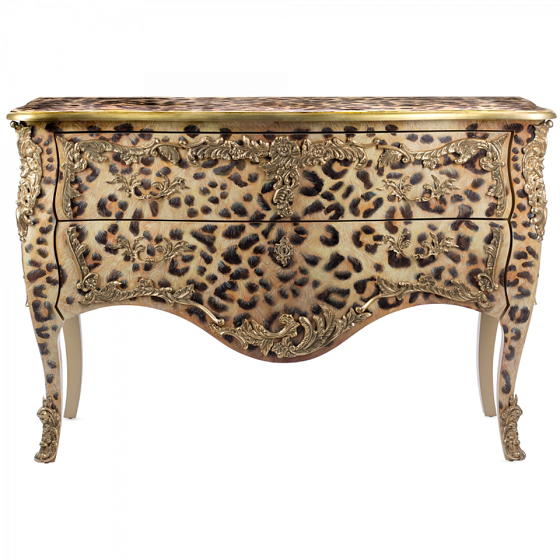 Комод стиль рококо Ref 573 Commode L. XV Leopard  в Орле | Loft Concept 