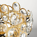 Люстра подвесная из золотых колец 57 см Golden Circles варинант исполнения - 8 | Loft Concept в Орле