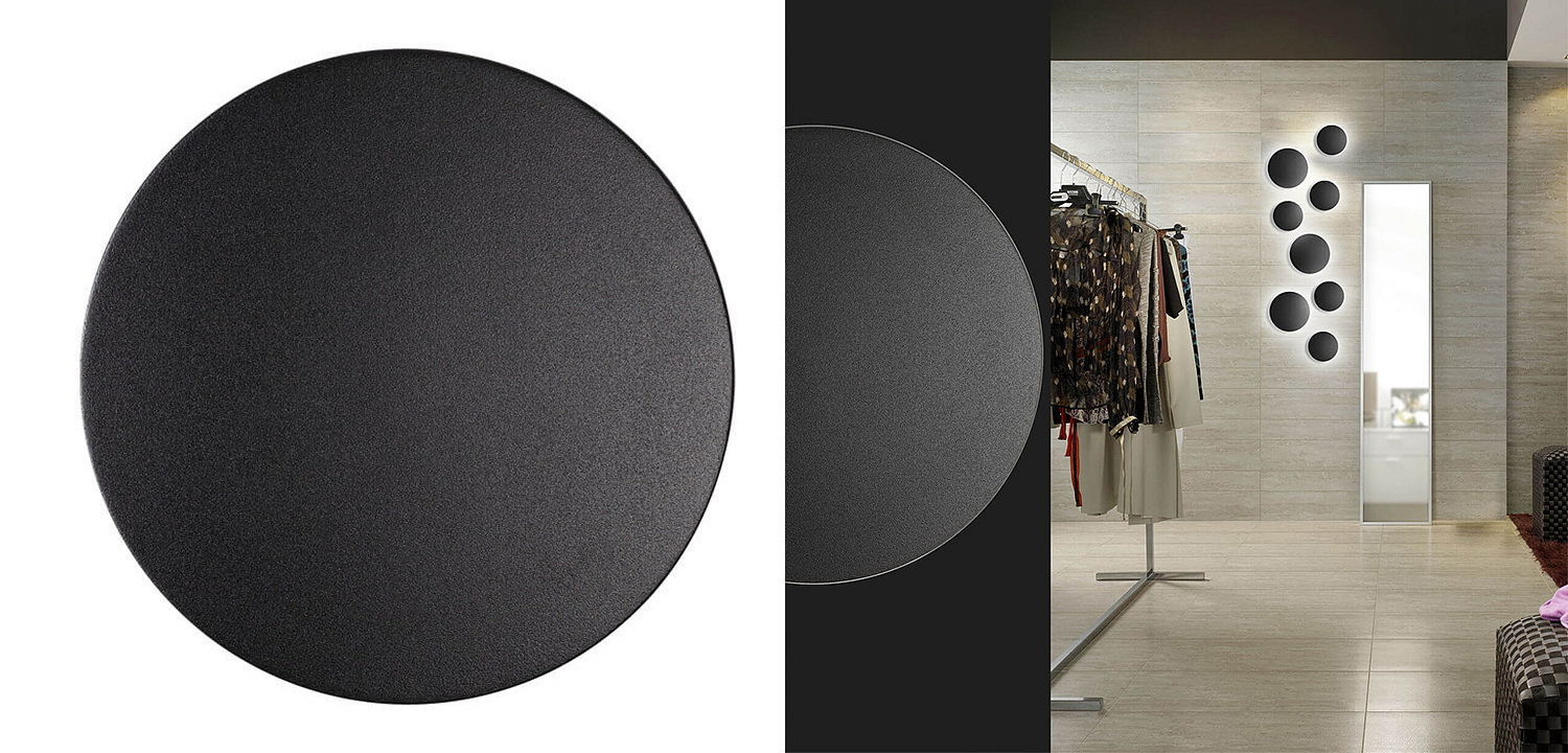 Бра Disco Piatto Black Sconce Бра Disco Piatto Black Sconce - Loft-Concept в Орле
