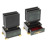 Настольный письменный набор из нефрита в подарочной коробке Victorious варинант исполнения - 11 | Loft Concept в Орле