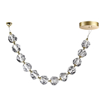 Подвесной светильник из прозрачных шаров Bubbles Bocci варинант исполнения - 5 | Loft Concept в Орле