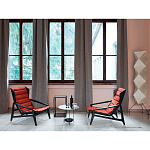 Дизайнерское кресло с подлокотниками из массива дерева Gio Ponti D.156.3 Armchair варинант исполнения - 3 | Loft Concept в Орле