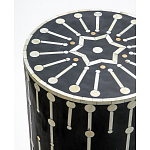 Дизайнерские приставной столик с инкрустацией Mandika Bone Inlay Stool варинант исполнения - 1 | Loft Concept в Орле