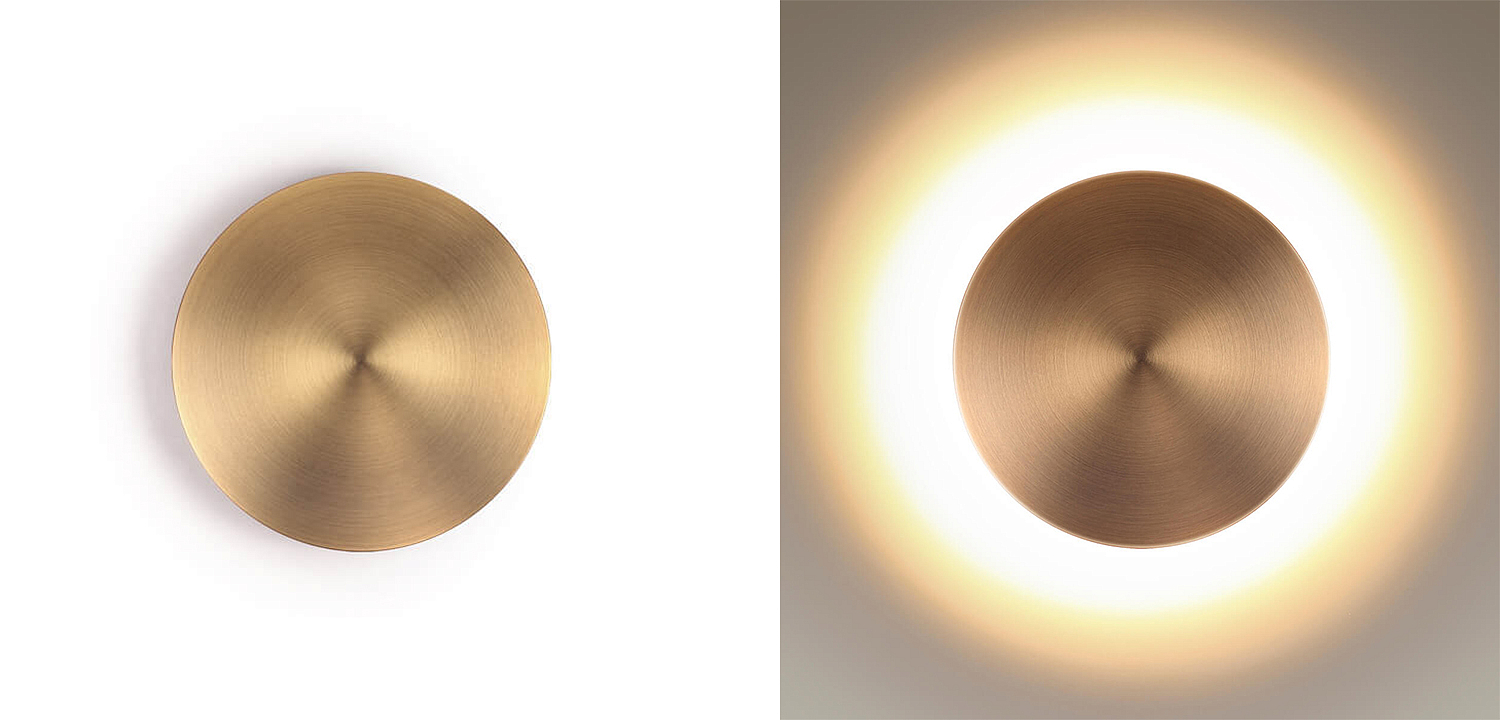 Бра Disco Piatto Bronze Sconce Бра Disco Piatto Bronze Sconce - Loft-Concept в Орле